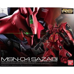 GUNDAM - Model Kit - Real Grade - MSN-04 Sazabi 