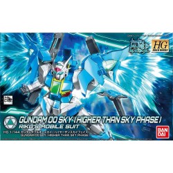 GUNDAM - Model Kit - HG 1/144 - Gundam 00 Sky Higher than Sky Phase 