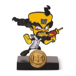 CRASH BANDICOOT - Heavy Metal Statue - Dr.Neo - 13cm  2