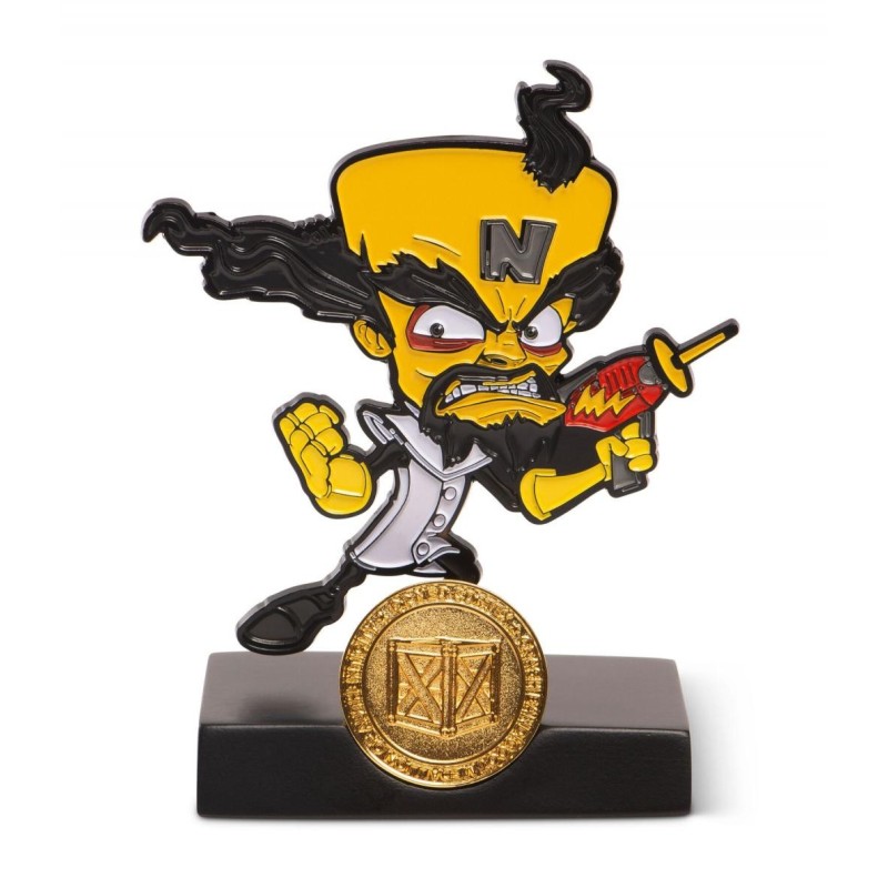 CRASH BANDICOOT - Heavy Metal Statue - Dr.Neo - 13cm 