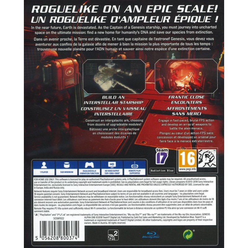 Genesis Alpha One 