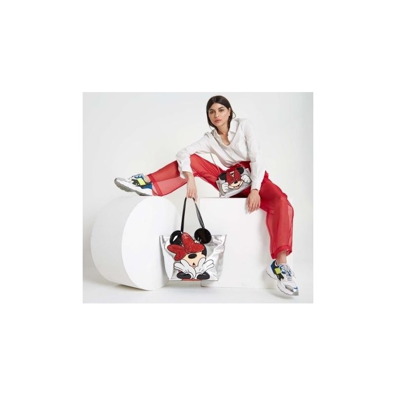 DISNEY - Sac à main Silver Minnie 'Danielle Nicole' 