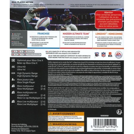 Madden NFL 19 (UK Only) 