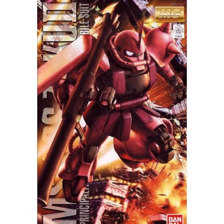 GUNDAM - Model Kit - MG 1/100 - MS-06S Char's Zaky Ver. 2.0 - 18CM 