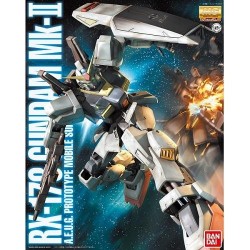 GUNDAM - Model Kit - MG 1/100 - Gundam Mk-II Ver. 2.0 - 18CM 