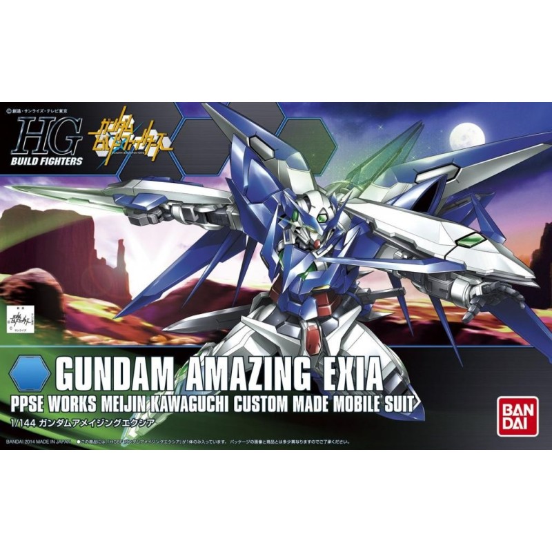 GUNDAM Build Fighters - Model Kit - HG 1/144 - Gundam Amazing Exia 