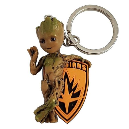 MARVEL - 3D PVC Keychain Blister Box - Baby Groot 