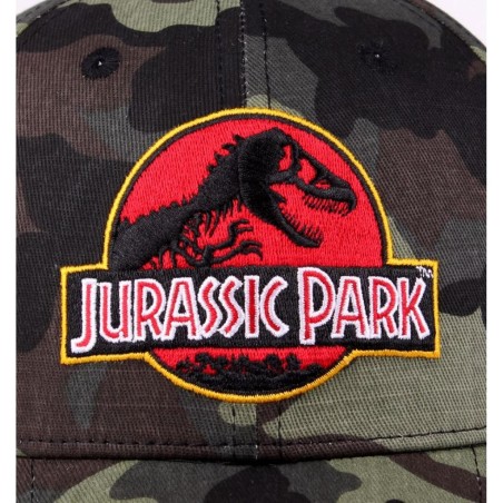 JURASSIC PARK - Casquette Camouflage Logo 