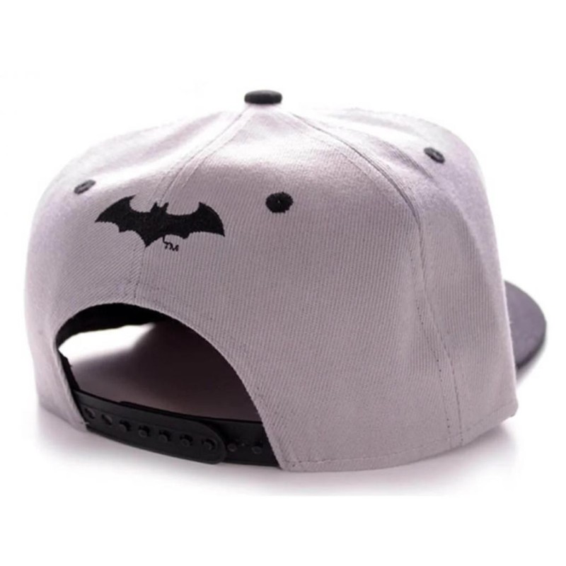 DC COMICS - Casquette Snapback - Batman Logo Grey/Black 