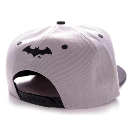 DC COMICS - Casquette Snapback - Batman Logo Grey/Black 