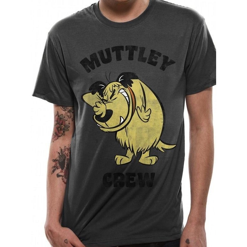 WACKY RACES - T-Shirt IN A TUBE- Muttley Crew (M) 