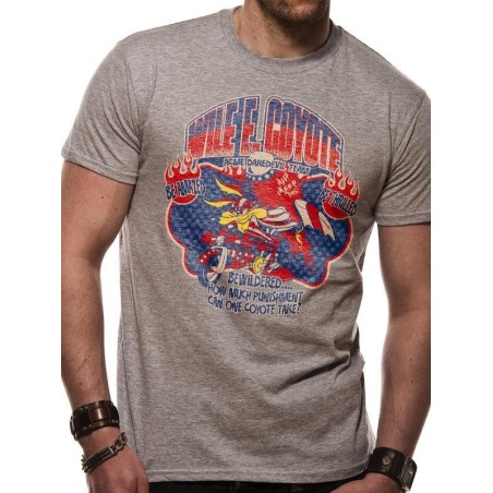 LOONEY TUNES - T-Shirt IN A TUBE- Wile E Coyote (S) 