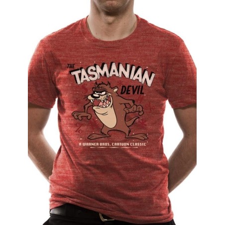 LOONEY TUNES - T-Shirt IN A TUBE- Tazmania Devil (M) 