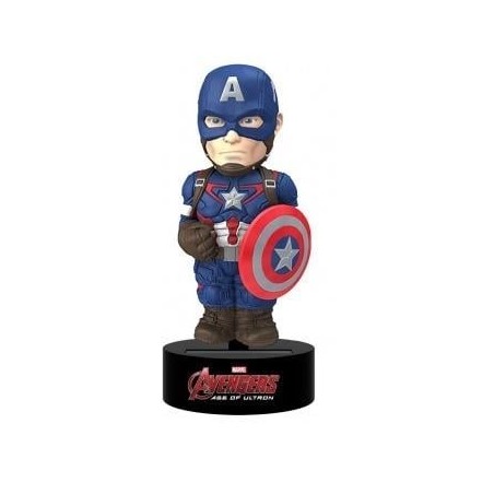 AVENGERS - Body Knocker - Cap. America Solar Powered - 16cm 