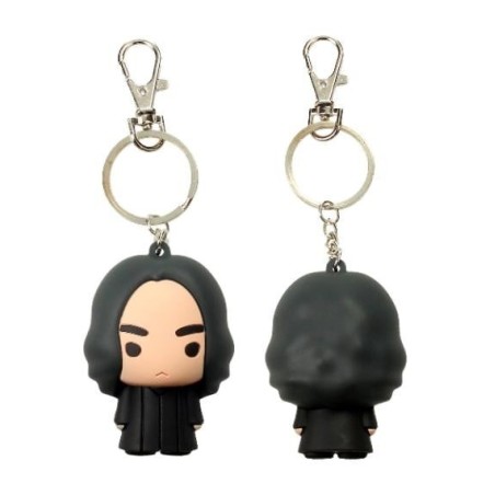 HARRY POTTER - Rubber Figure Keychain - Severus Snappe 