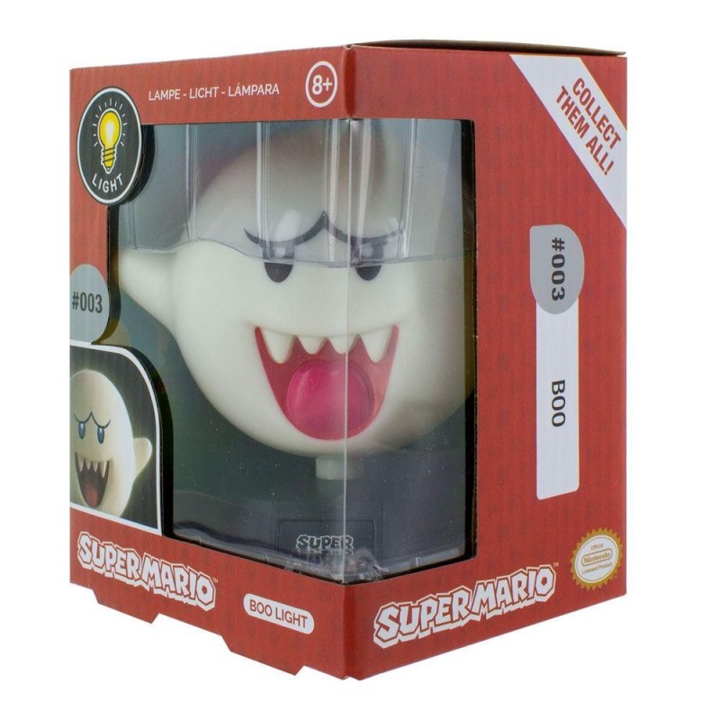 SUPER MARIO - Boo - Lampe Icon - 10cm 