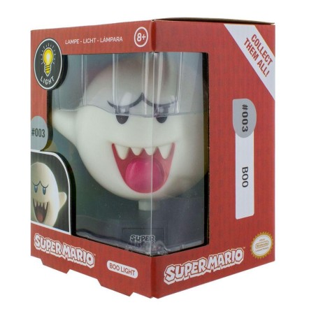 SUPER MARIO - Boo - Lampe Icon - 10cm 