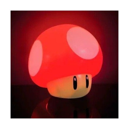 SUPER MARIO - Champignon - Veilleuse Sonore - 12cm 