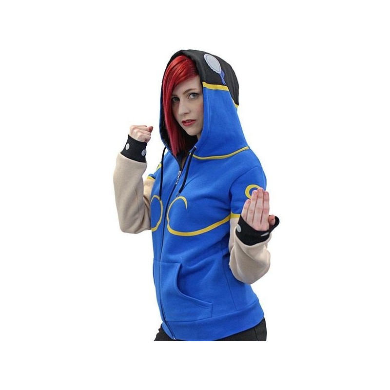 STREET FIGHTER - Chun-Li Hoodies (S) 