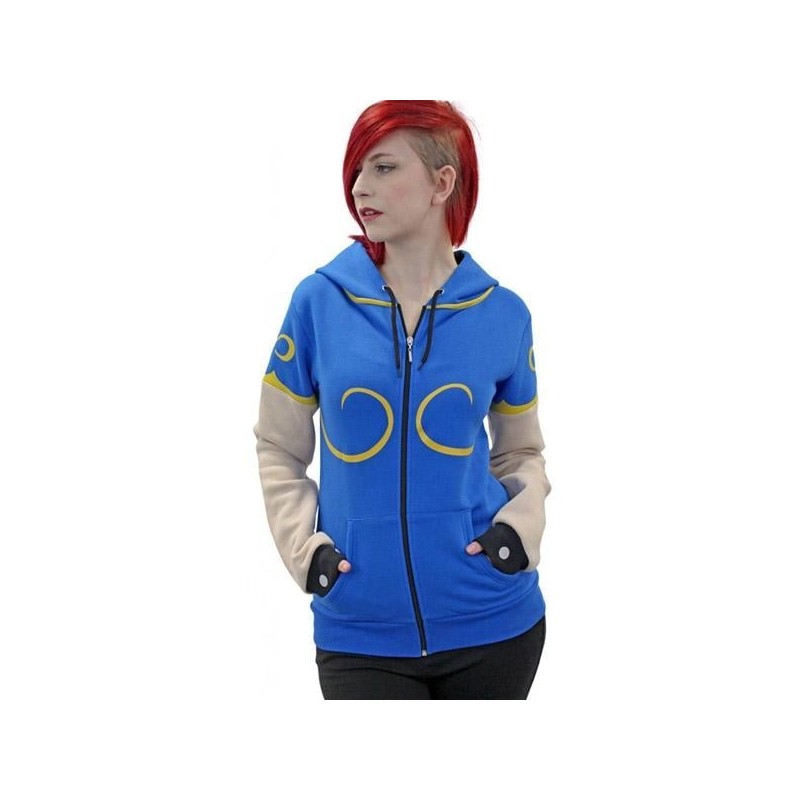 STREET FIGHTER - Chun-Li Hoodies (S) 