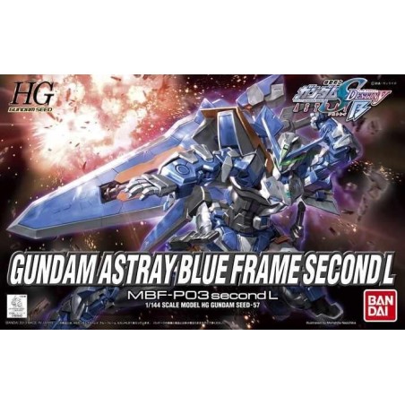 GUNDAM - HG Astray Blue Frame Second L 1/144 - Model Kit 