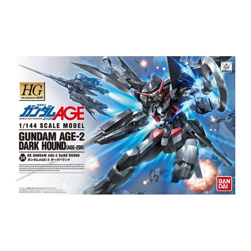GUNDAM - Model Kit - HG 1/144 - Dark Hound Age-2 - 13CM 