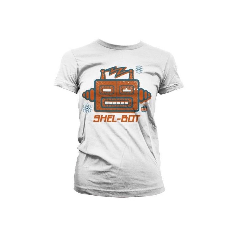 THE BIG BANG - T-Shirt GIRL SHEL-BOT - White (XL) 