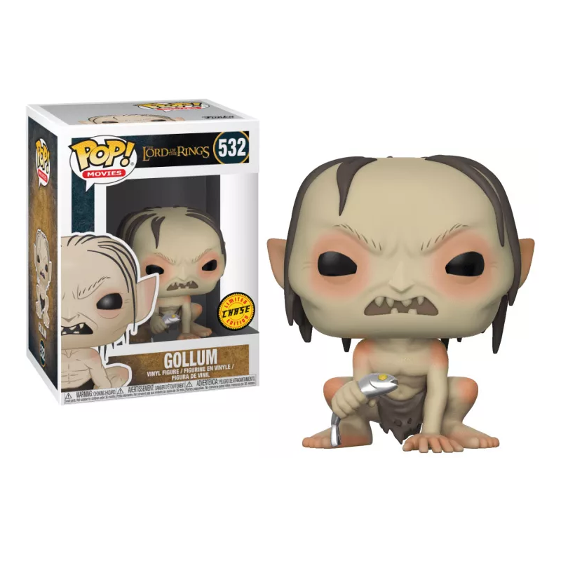 LORD OF THE RINGS - POP N° 532 - Gollum avec Chase 