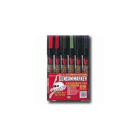 GUNDAM - Gundam Marker GMS-108 Zeon Set 