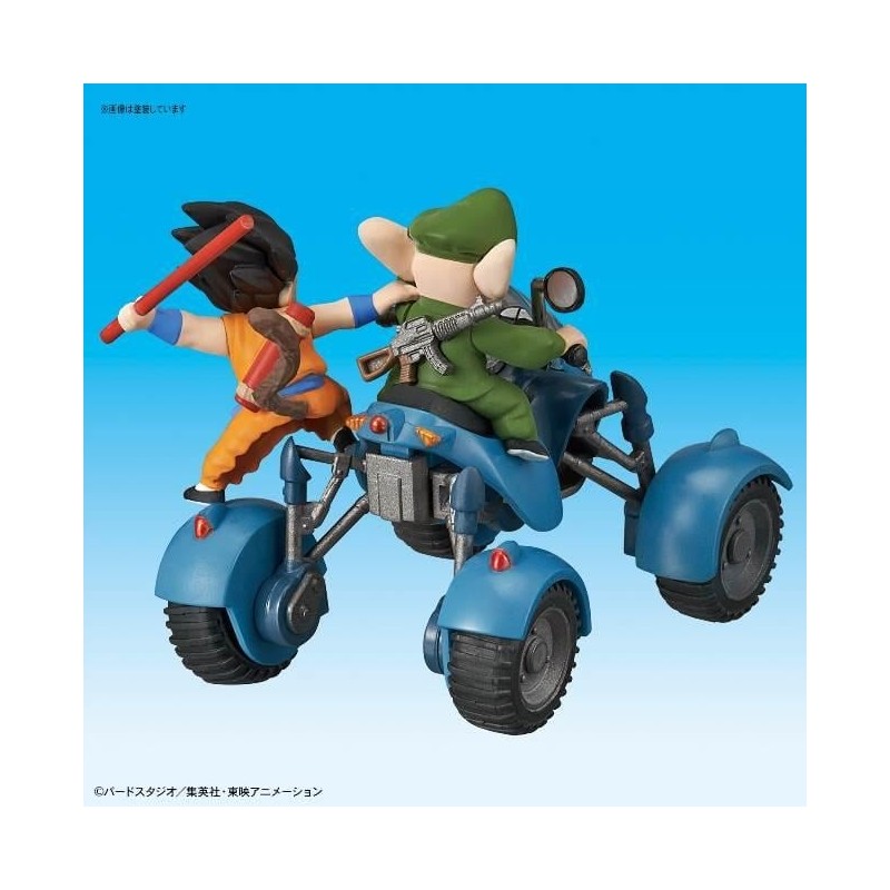DRAGON BALL - Model Kit - Mecha Collection 06 - Oolong Road Buggy 