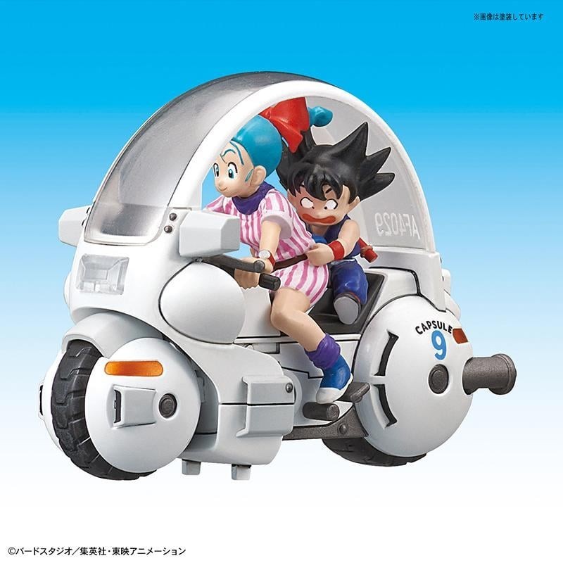 DRAGON BALL - Model Kit - Mecha Collection 01- Bulma Cap Motorcycle 