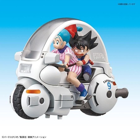 DRAGON BALL - Model Kit - Mecha Collection 01- Bulma Cap Motorcycle 