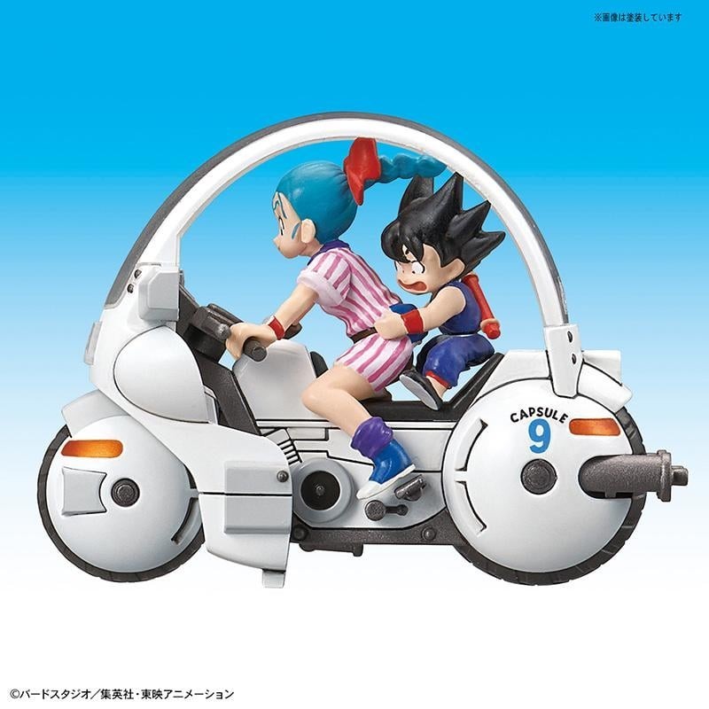 DRAGON BALL - Model Kit - Mecha Collection 01- Bulma Cap Motorcycle 