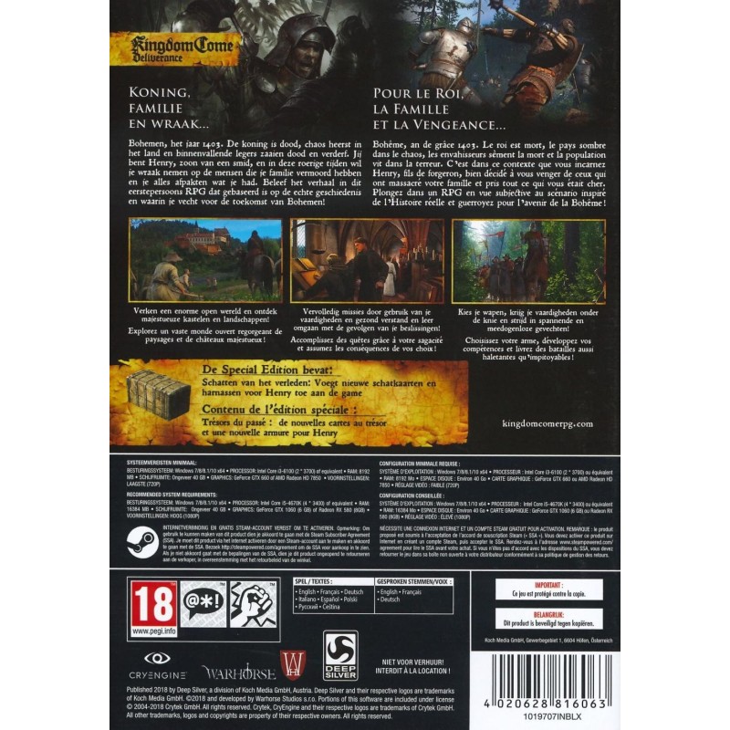 Kingdom Come : Deliverance Special Edition 