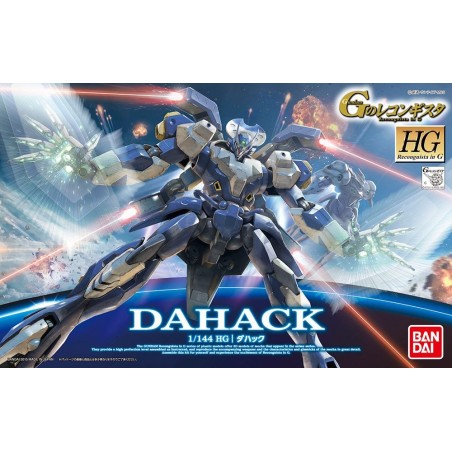 GUNDAM - Model Kit - HG 1/144 - Dahack - 13CM 