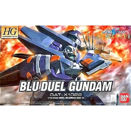 GUNDAM - Model Kit - HG 1/144 - Blu Duel Gundam GAT-X1022 - 13CM 