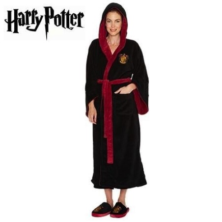 HARRY POTTER - Peignoir Femme - Gryffindor - Adulte - Taille Unique 