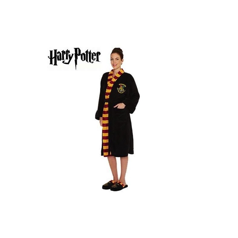 HARRY POTTER - Peignoir Femme - Hogwarts - Adulte - Taille Unique 