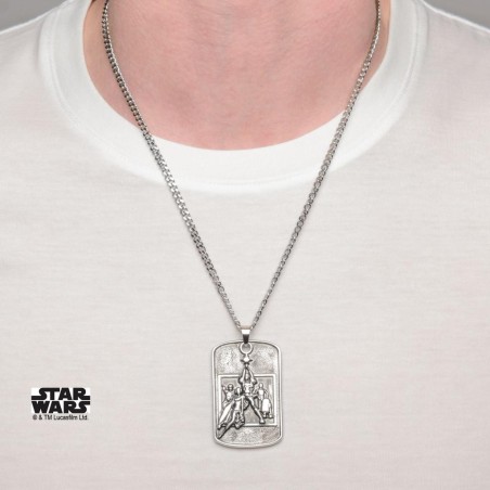 STAR WARS - Poster Relief Dog Tag Pendant comes with Chain 