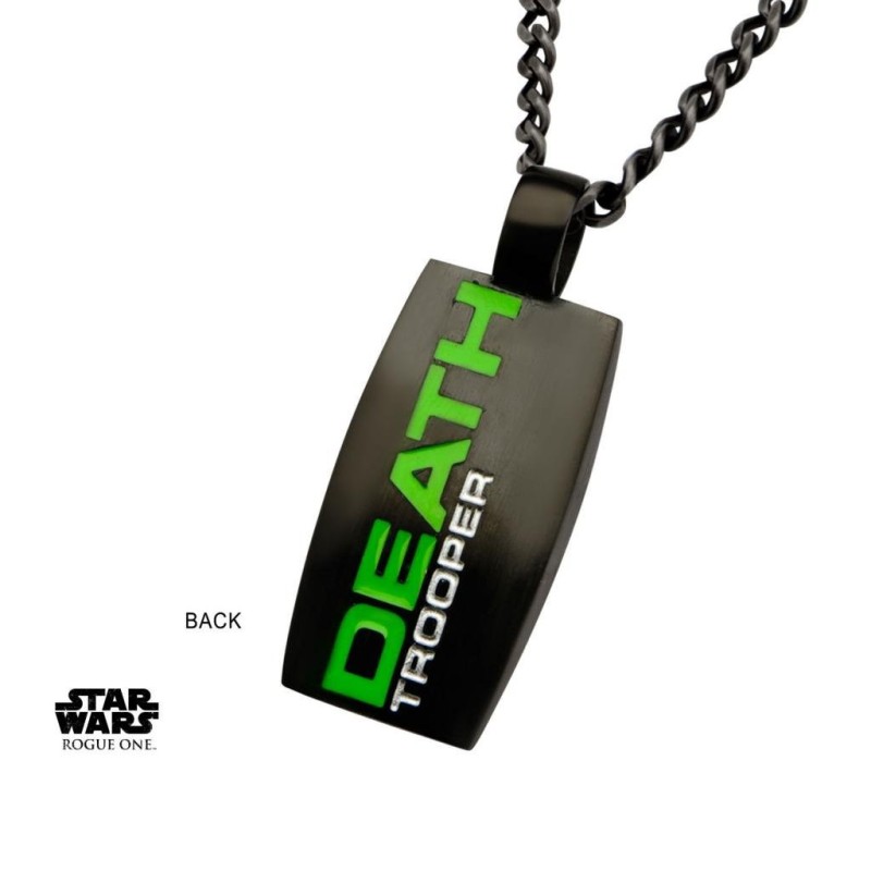 STAR WARS - Pendentif Dog Tag Imperial Death Trooper 