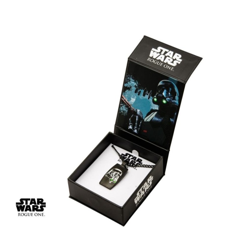 STAR WARS - Pendentif Dog Tag Imperial Death Trooper 