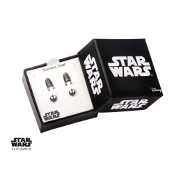STAR WARS - 3D R2D2 and Rebel Alliance Symbol Stud Earring Set  2