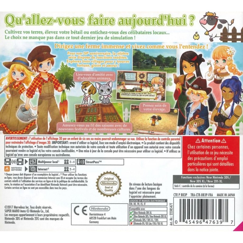 Story Seasons Trio of Towns 