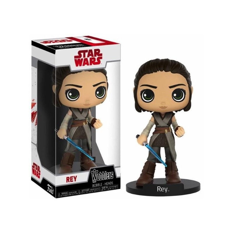 STAR WARS The Last Jedi - Wacky Wobbler - Rey - 16cm 