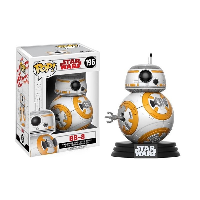 STAR WARS 8 The Last Jedi - POP N° 196 - BB-8 