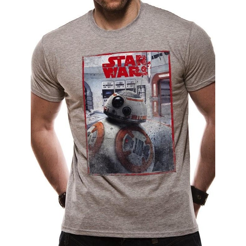 STAR WARS 8 The Last Jedi - T-Shirt BB8 Reveal (S) 