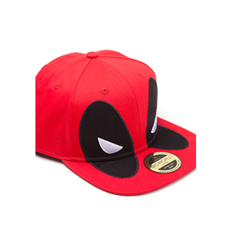 DEADPOOL - Casquette Snapback - Big Face 