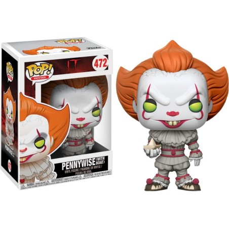 HORROR - POP N° 472 - IT - Pennywise with Boat 