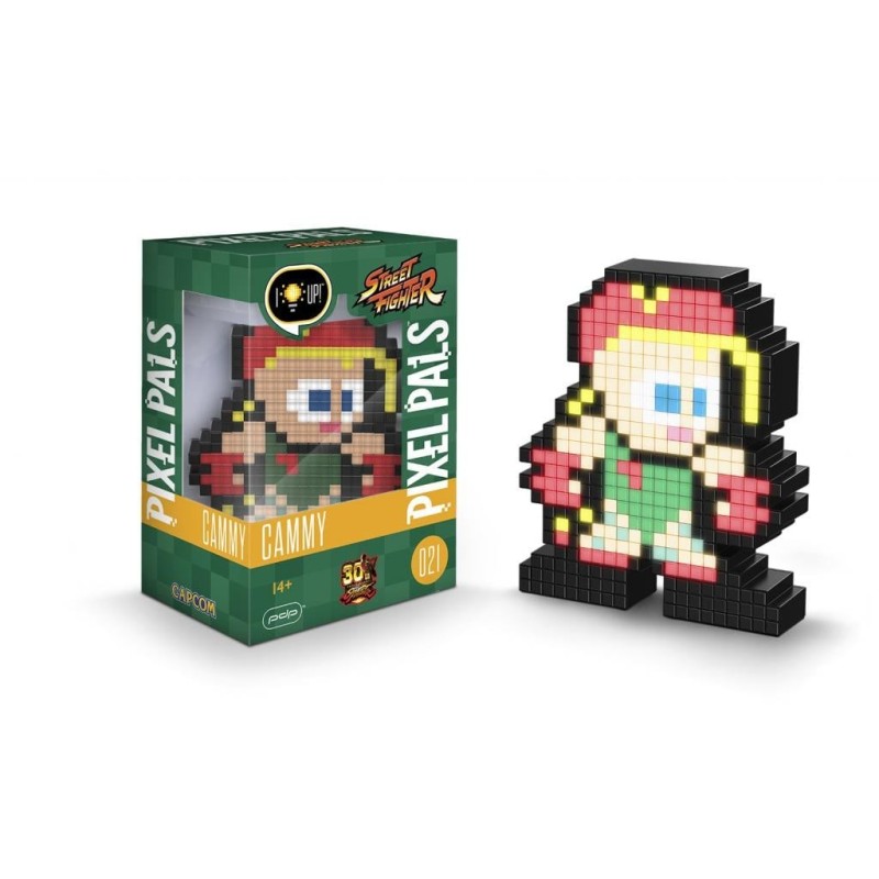 PIXEL PALS Light Up Collectible Figures - Street Fighter - Cammy 