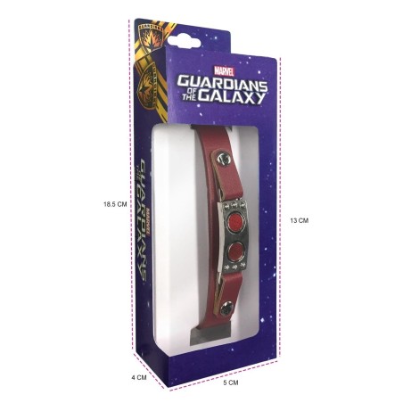 GUARDIANS OF THE GALAXY - Bracelet Cuir Star Lord 